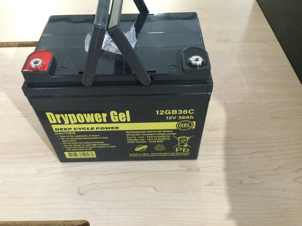 Battery 12V, 36AH (Kymco Super 8, Quingo Classic, Heartway Mini Cutie - Nomad - Escape - Explorer)