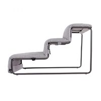 Load image into Gallery viewer, Ibiyaya Everest Practical Pet Stairs for Cats &amp; Dogs - NEW Large Steps - Grey