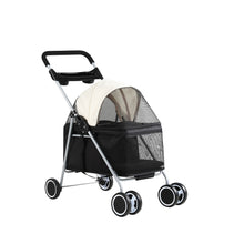 Load image into Gallery viewer, i.Pet Pet Stroller Pram Dog Cat Carrier Cage Large Travel Pushchair Foldable 4 Wheels