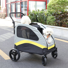 Load image into Gallery viewer, Dog Stroller w/ Divider, Foldable Pet Cart