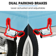 Load image into Gallery viewer, TAG-ALONG Pet &amp; Cargo Jogger Bike Trailer, Pull Behind Bicycle Trailer Carrier Stroller, Blue