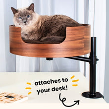 Load image into Gallery viewer, Desk Nest Cat Bed - The Purrfect Cat Bed for Your Desk